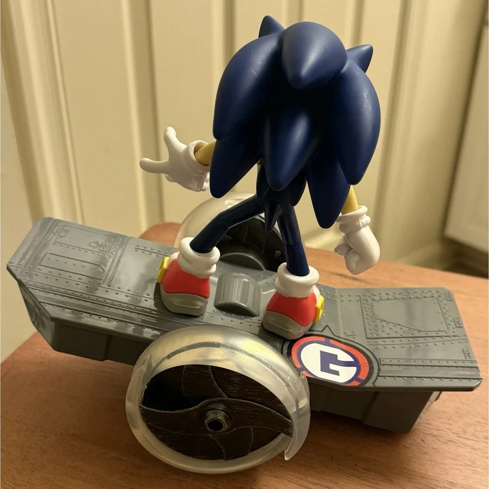 Sonic The Hedgehog Speed RC Skateboard Vehicle NO‎ Gold Ring Controller *READ*
